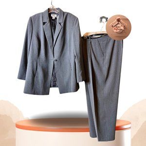 Style & Co. Collection | Smoke Gray Suit Pants